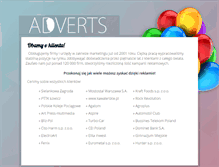 Tablet Screenshot of adverts.pl